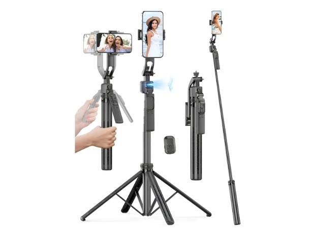 &u+ TRIPODE  CELULAR Y GOPRO + BT  + SEGUIMIENTO HX-ZJ6111